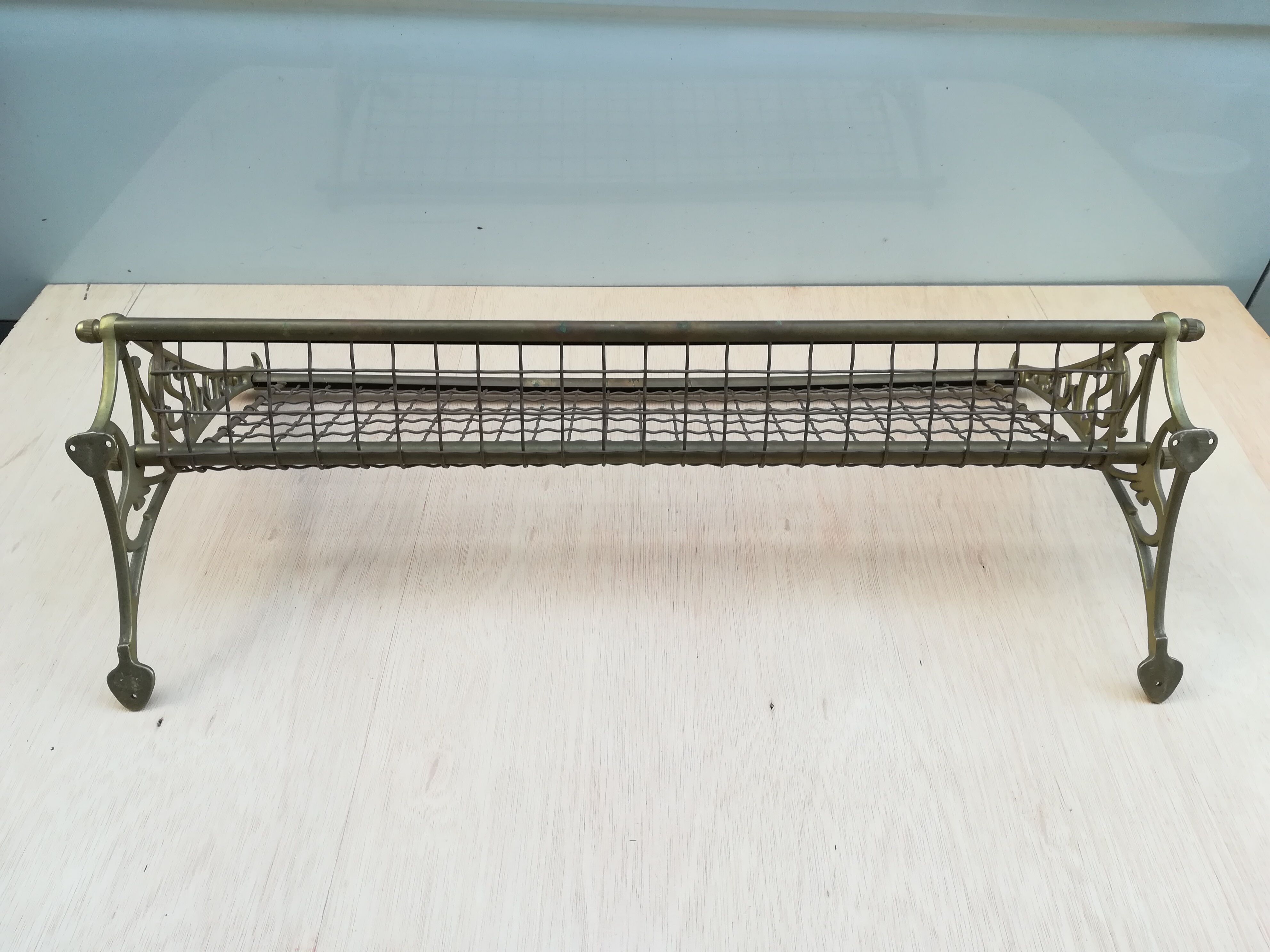 Shelf, train luggage rack