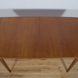 Table à manger extensible en teck de McIntosh, années 1960