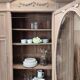 Antique oak cabinet
