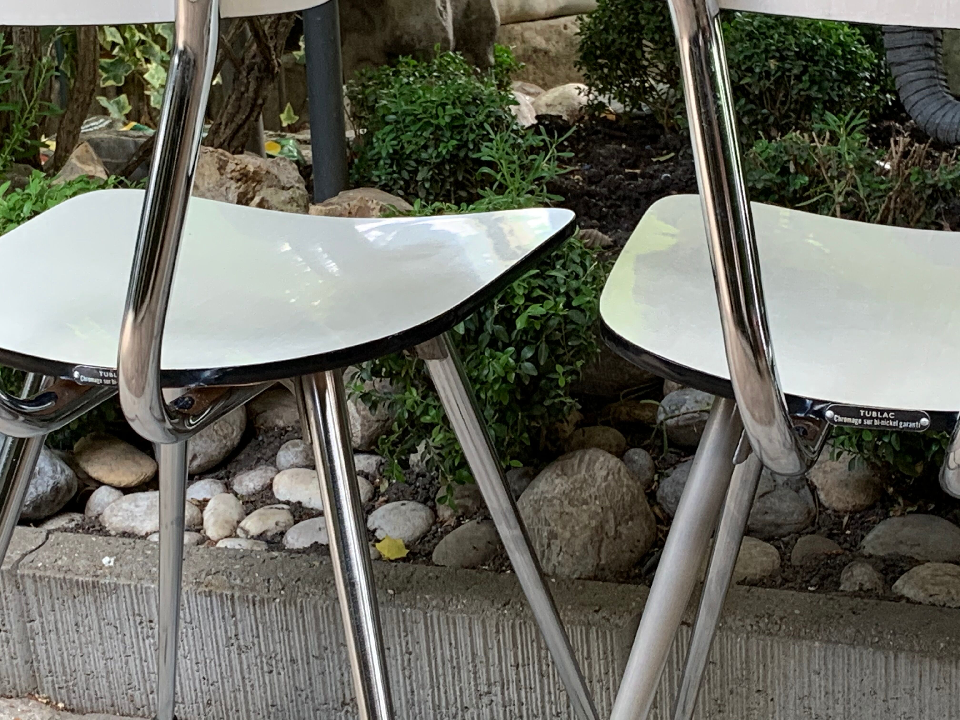 Tublac compass formica 5 chairs