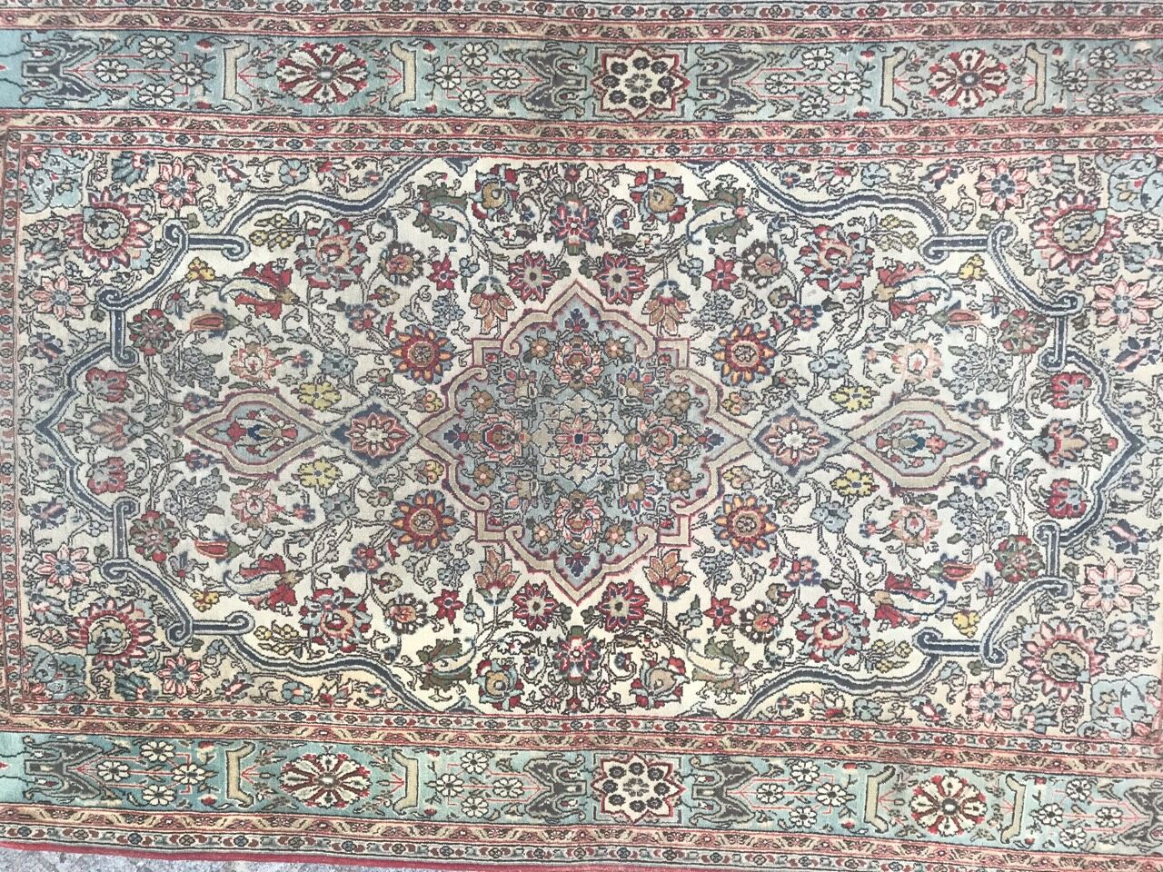 Rug persian ghoum handmade 140x234 cm