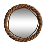 Vintage rope mirror