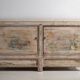 Old white wooden sideboard (circa 1870)