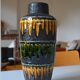 Scheurich Germany "Europ Linie" large ceramic vase Fat Lava 1970