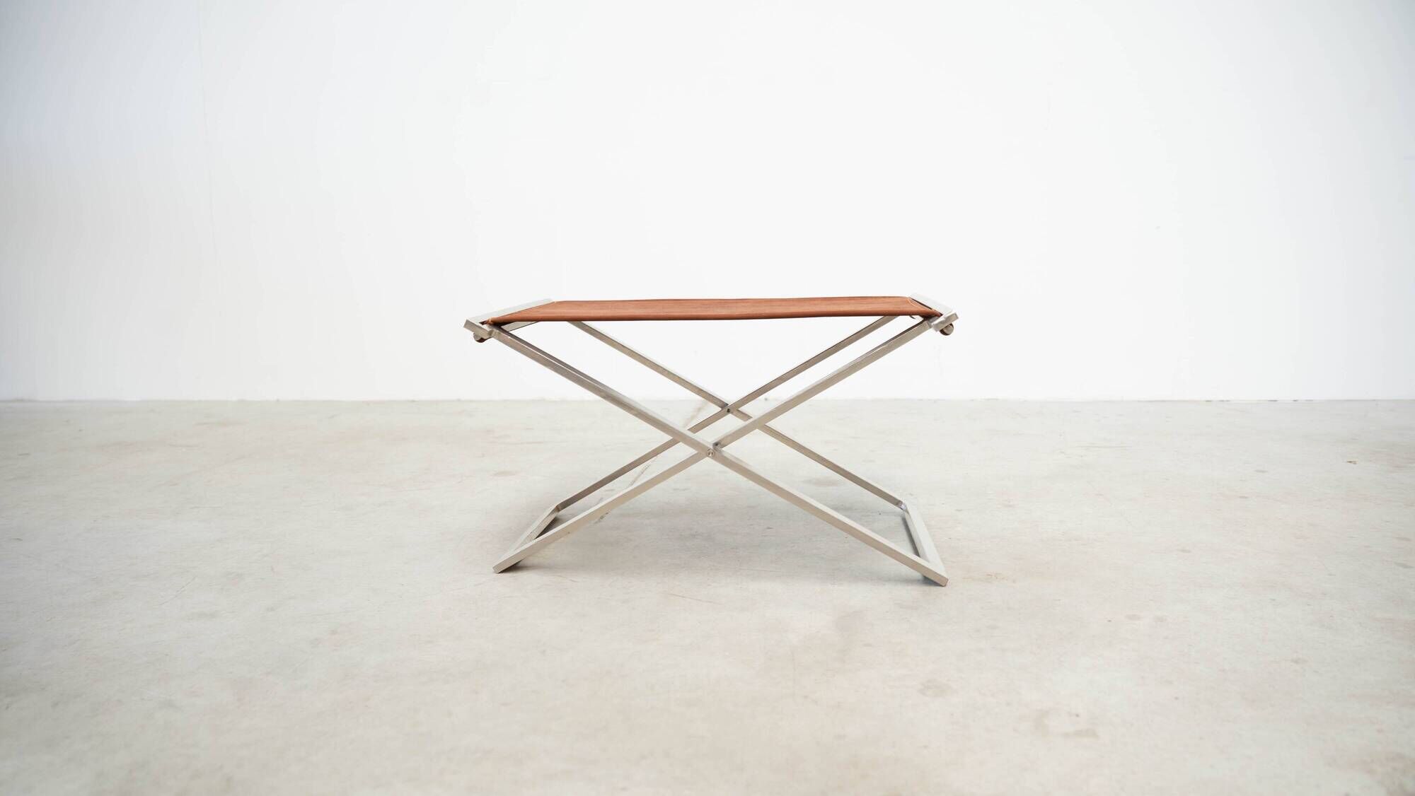 Pair of folding stools by Michael Christensen