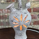 Vintage stoneware lamp 70