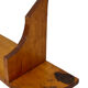 Vintage wooden wall rack bookshelf