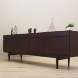 Enfilade en chêne, design danois, années 1970, designer : Ib Kofod Larsen, fabricant : Faarup Møbelfabrik
