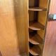 Art Deco Vintage 1930s  Figured Walnut Wardrobe Bookmatched Fitted Interior