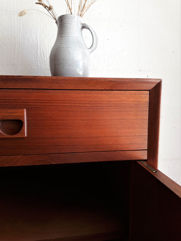 Meuble teck Eric Brouer en teck vintage