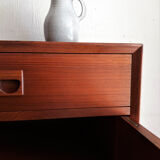 Teak Furniture / Small Enfilade Eric BROUER / Vintage Teck / Scandinavian Buffet / Small Buffet - Vintage Bar Furniture / Made in Denmark / Mid Century