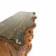antique walnut serpentine commode