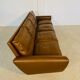 Vintage retro Danish mid-century G. Thams 4 person sofa in brown leather 1960