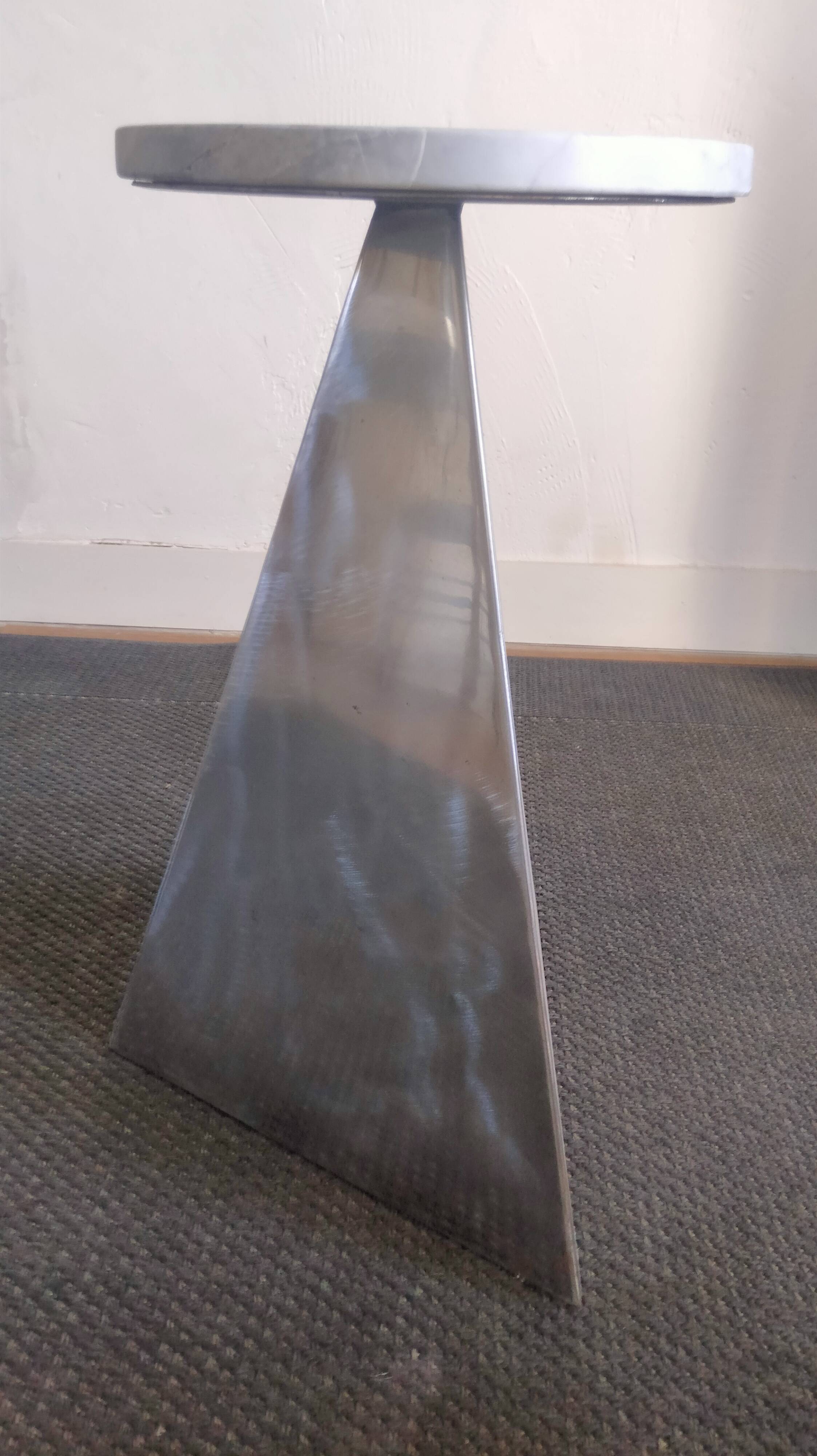 Steel and marble harness