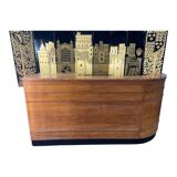 Oak bar counter 1960