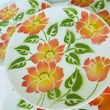 Lot de 4 assiettes dessert vintage Moulin des Loups Orchies Ontario 210681