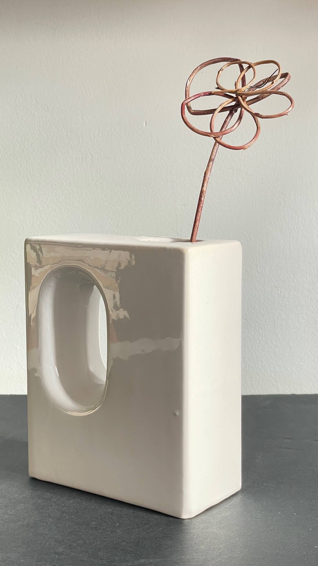 1980s Ceramic Design Vase