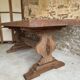 Monastery style farmhouse table