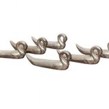 set of 6 swan knife rests
