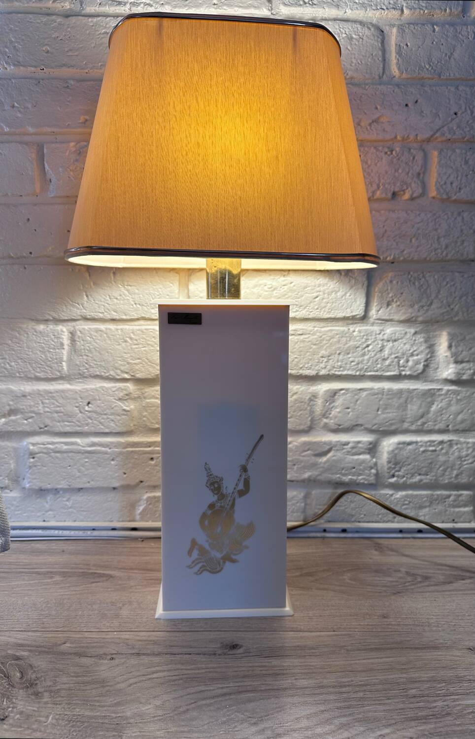 Vintage design lamp by Eric Maville, made in France in the 1970s.