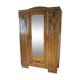 Armoire parisienne art déco sculptée avec miroir 130 x 200