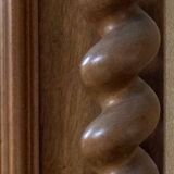 Old overmantel mirror