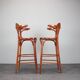 Set of 2 Vintage Bar Stools by TON, 1980