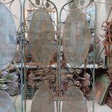Bird screen, wrought iron 1960, 70