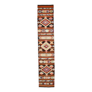 3x13 Persian Kilim Runner Rug, 79x413Cm