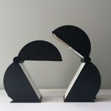 Pair of Italian Disco table lamps by Bertorelle