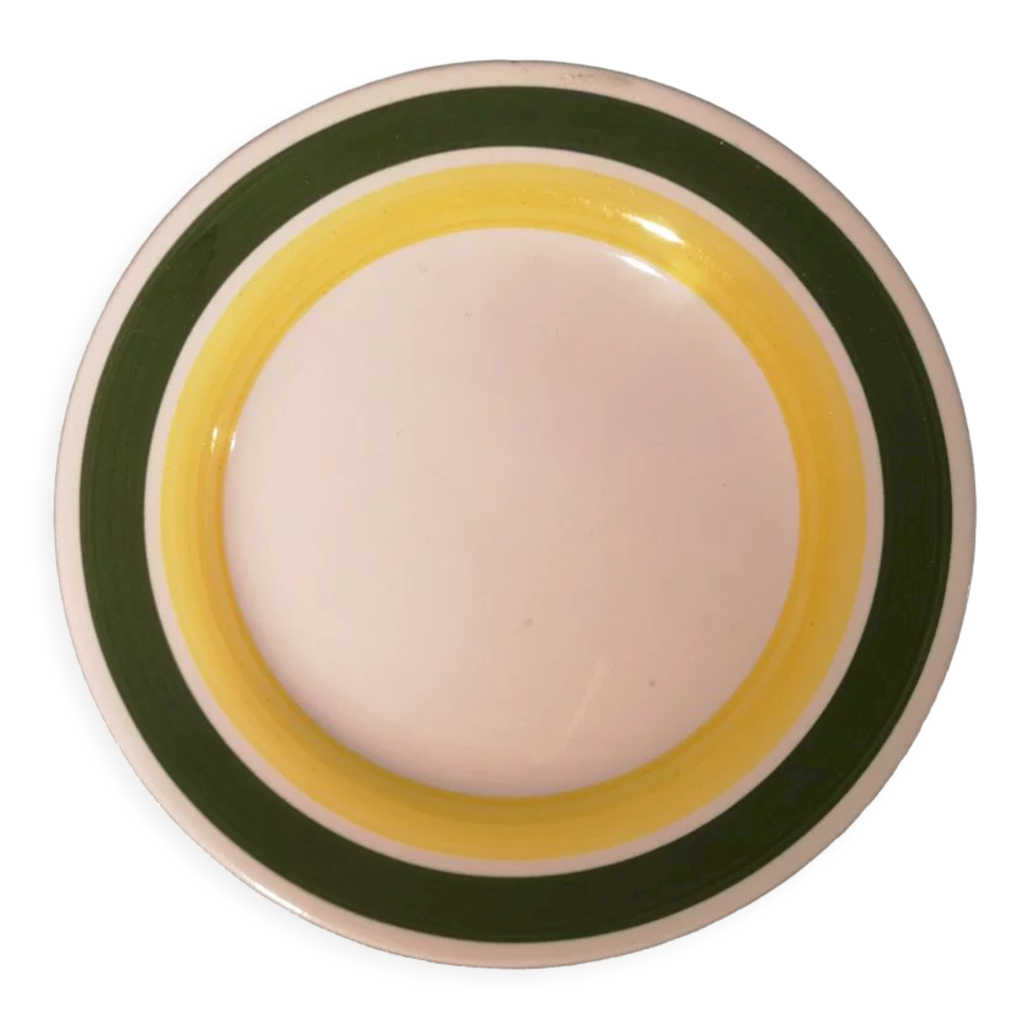 Duo of plates model Florida - Sarreguemines/Digoin - 1950s/1960s