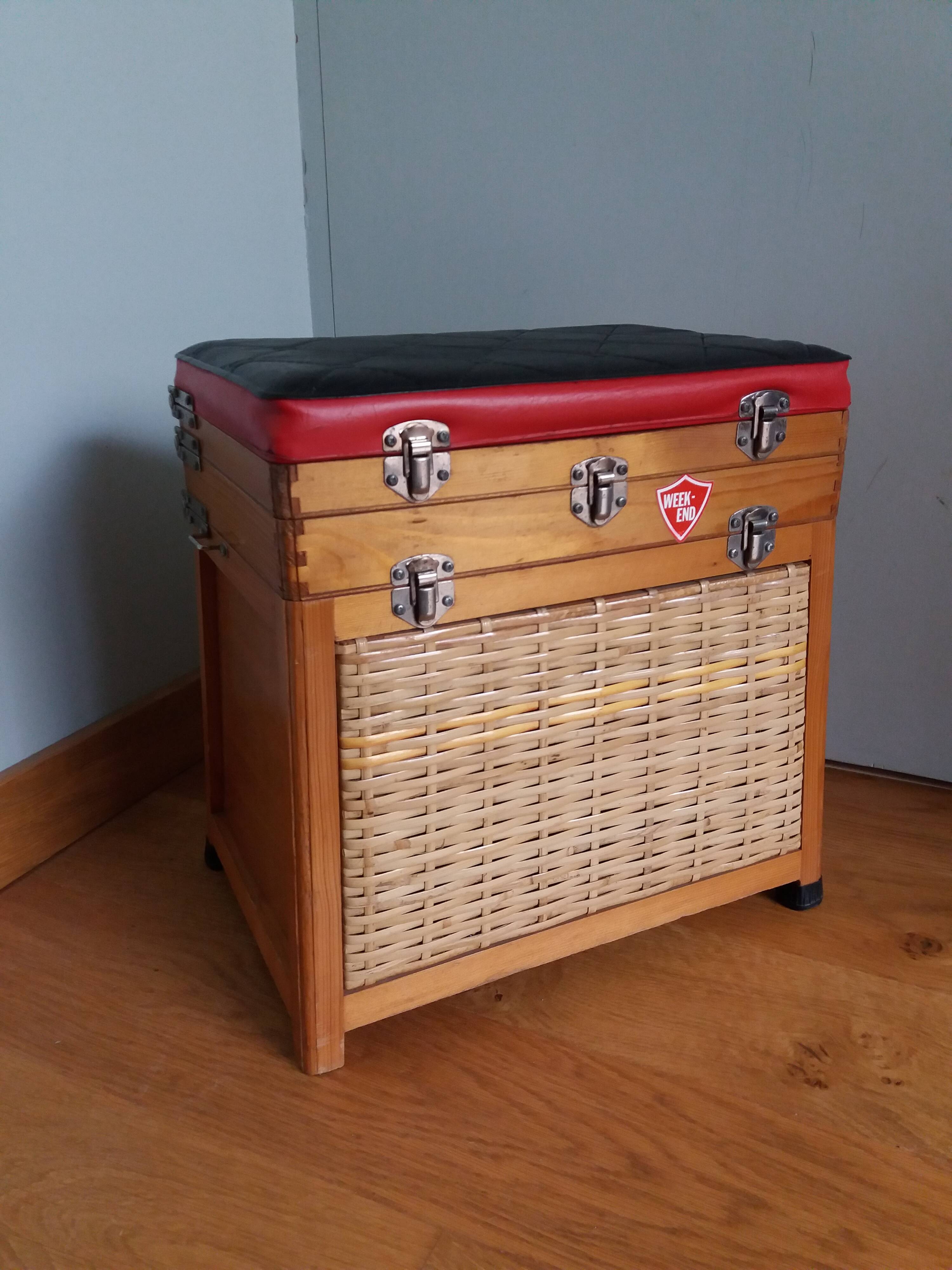 Fishing storage chest fisherman stool
