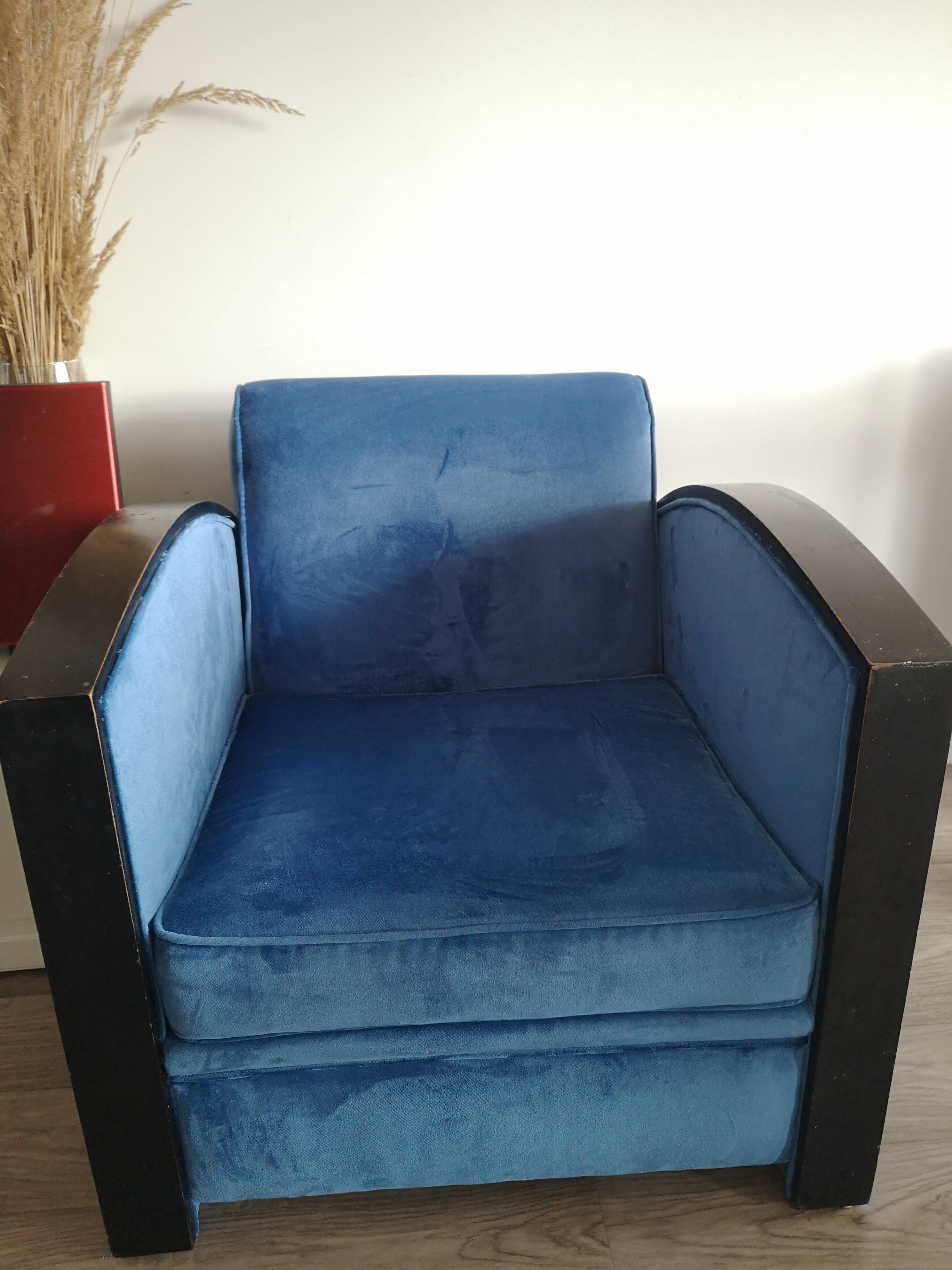 Fauteuils Hugues Chevalier Flanelle