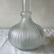 Frosted glass carafe
