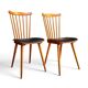 2 Baumann chairs, model Sonate no. 842