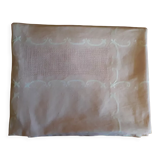 Pink tablecloth 80s