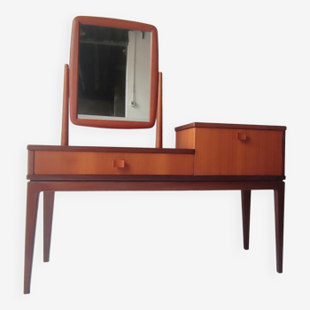 Coiffeuse scandinave teck années 60-70