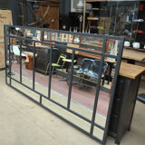 Industrial metal mirror 1930s - 112x221cm