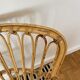 Vintage rattan armchair