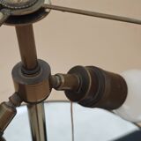 Old "Maison Charles" style bronze lamp