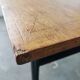 Refectory table Mullca metal and wood 1960