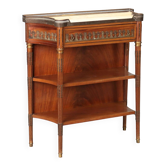 Neoclassical mahogany console