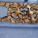 Mirror shield-close style Louis XV gold leaf gilding