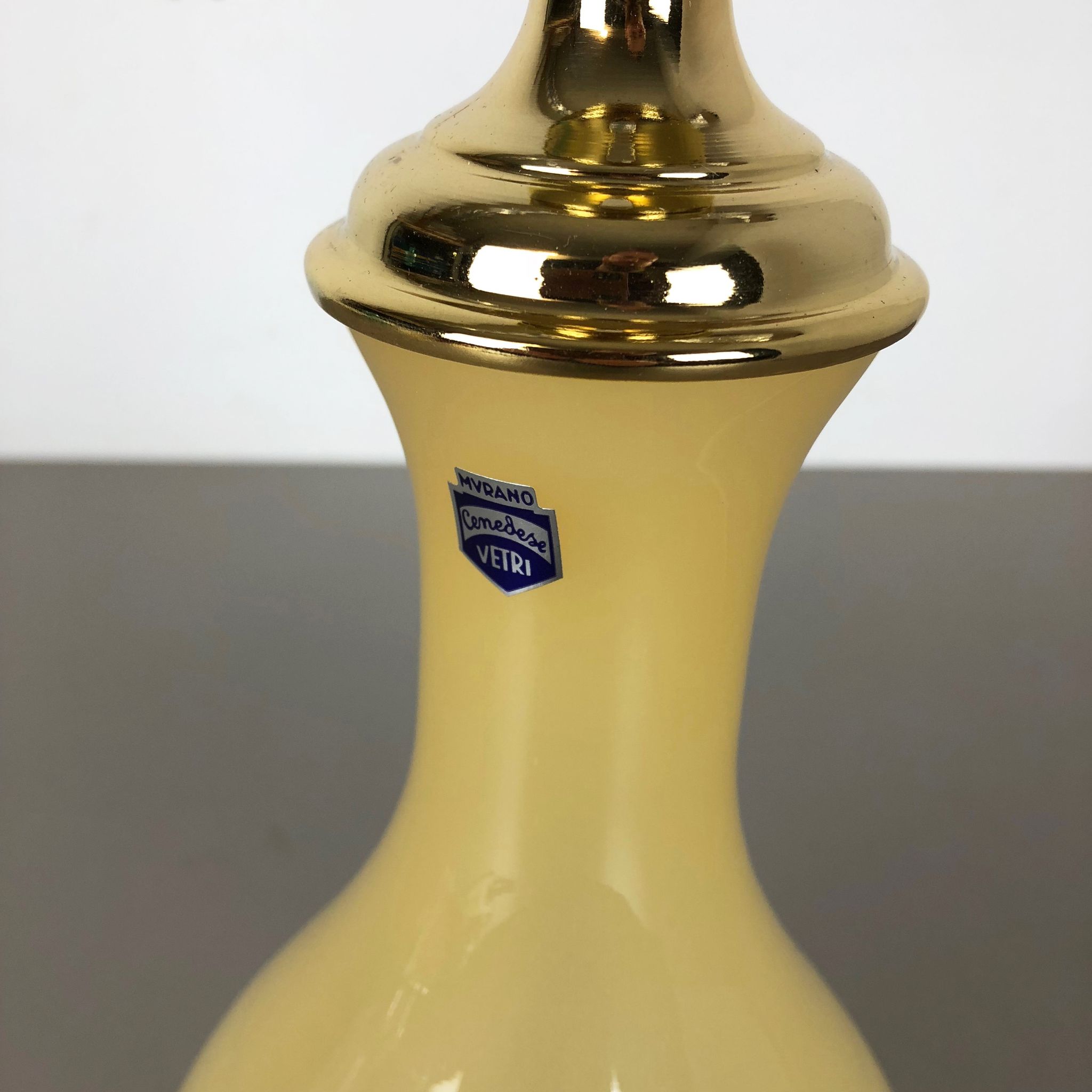 Murano glass table lamp Cenedese Vetri, 1960