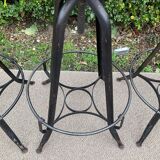 Set of 4 vintage bar stools from the 60s