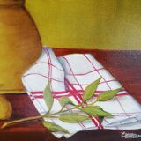 Oil on canvas still life