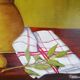 Huile sur toile nature morte