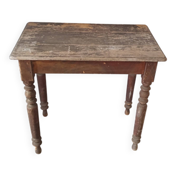 Table bureau pieds tournés