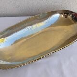 Studded silver metal basket