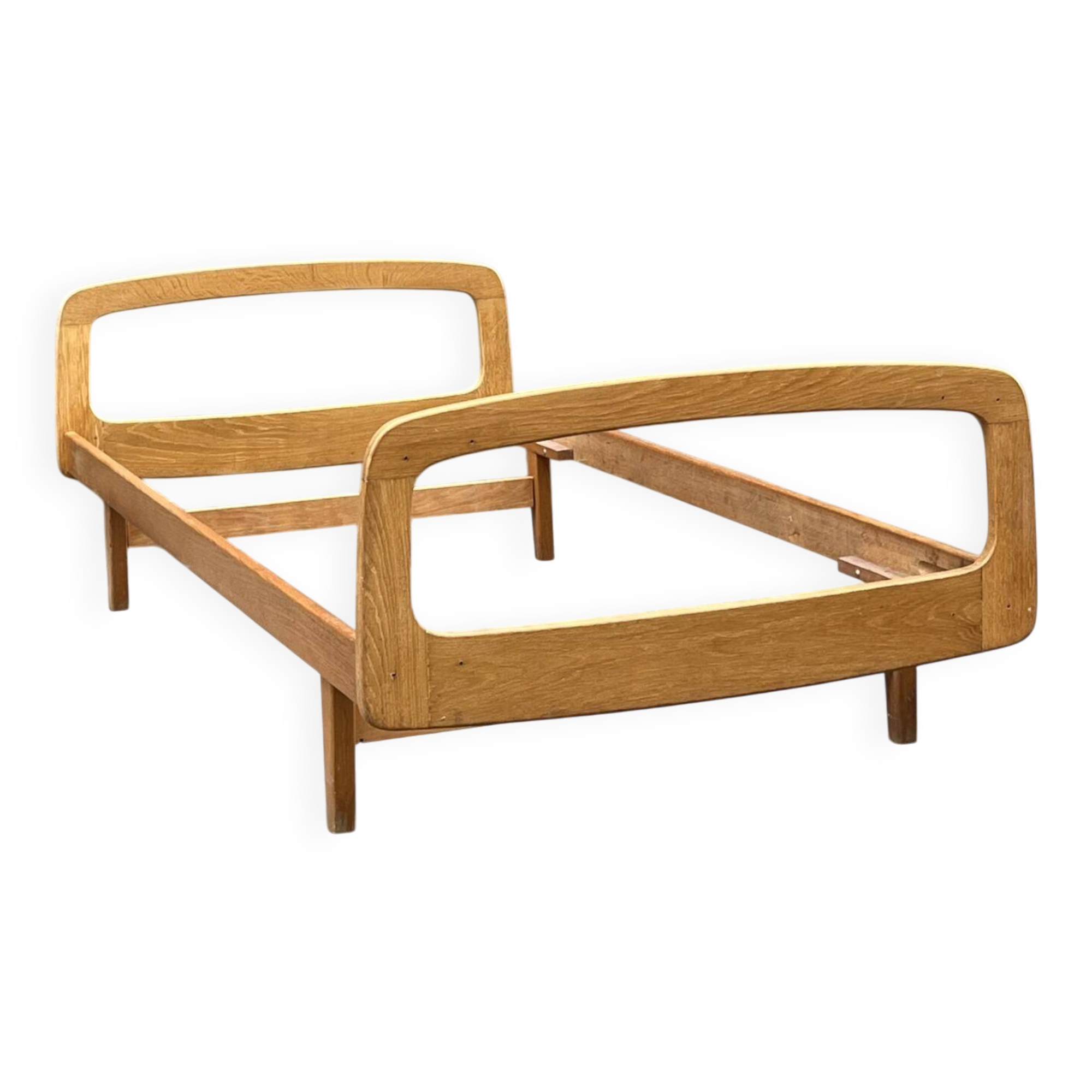 Jacques Hauville bed for BEMA, 1950s.